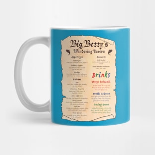 Big Betty's Menu Mug